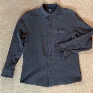 KUHL men’s shirt, blue. Excellent condition!